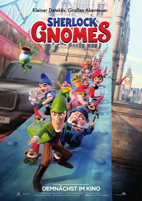 Plakat zum Film: Sherlock Gnomes