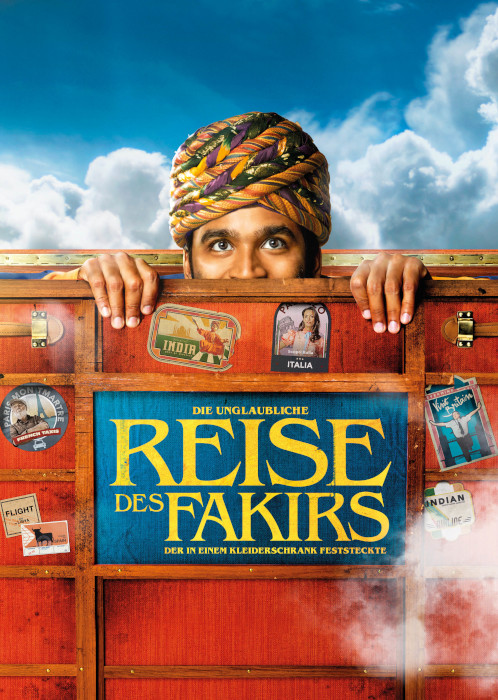 Plakat zum Film: unglaubliche Reise des Fakirs, der sich im Kleiderschrank versteckte, 