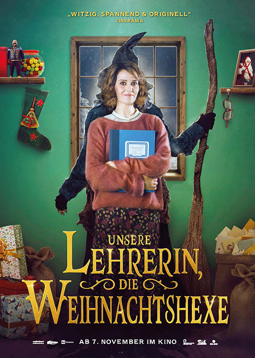 Plakat zum Film: Unsere Lehrerin, die Weihnachtshexe