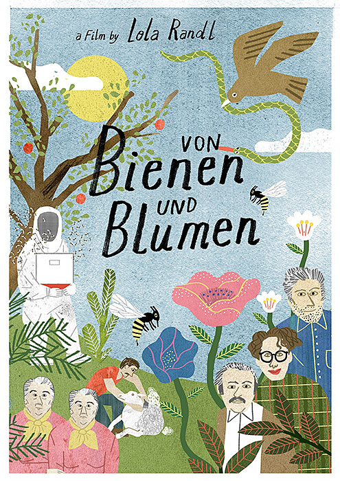 Plakat zum Film: Von Bienen und Blumen