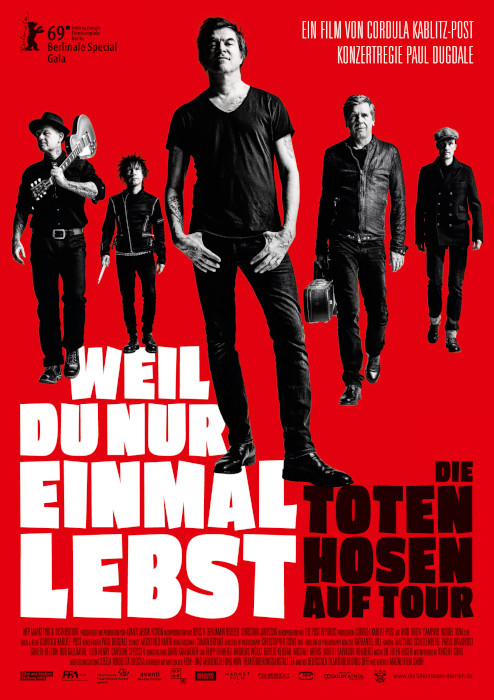 Plakat zum Film: Weil du nur einmal lebst - Die Toten Hosen auf Tour