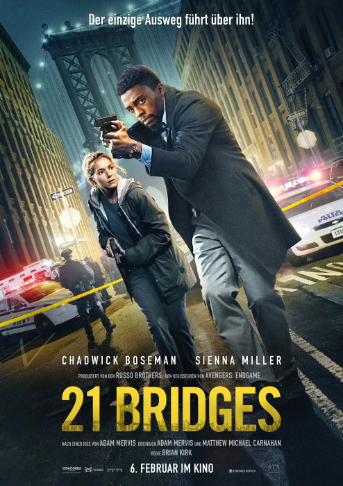 Plakat zum Film: 21 Bridges