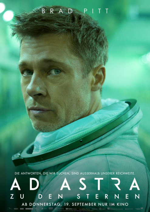 Plakat zum Film: Ad Astra - Zu den Sternen