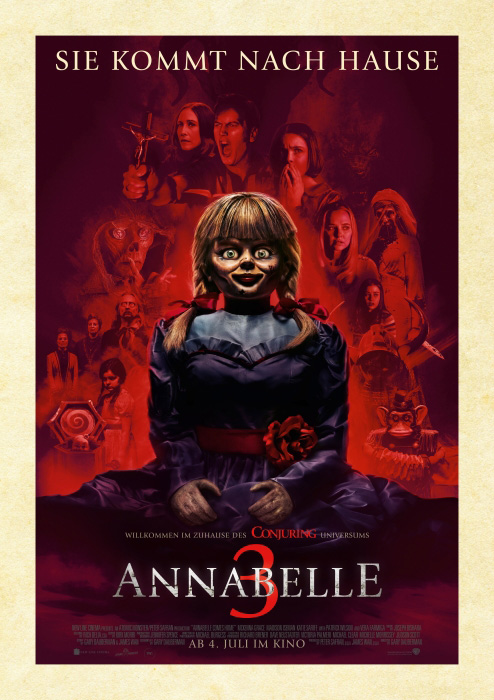Plakat zum Film: Annabelle 3