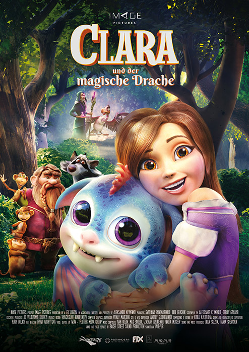 Plakat zum Film: Clara und der magische Drache