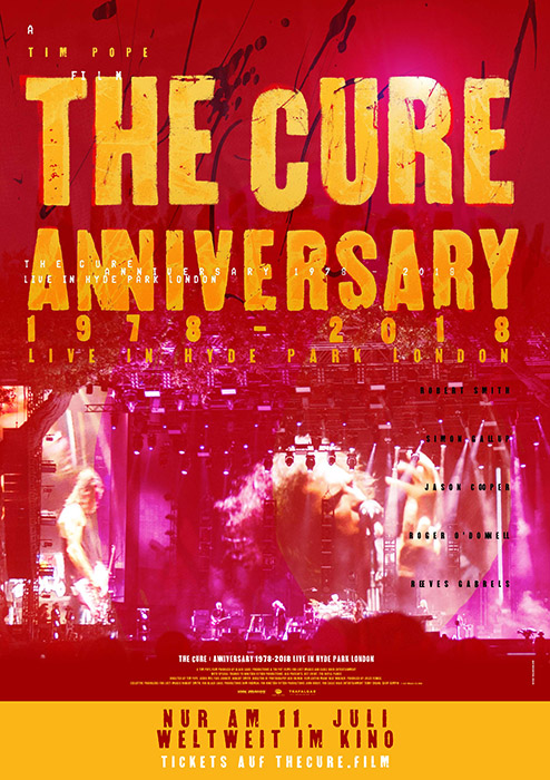 Plakat zum Film: Cure – Anniversary 1978-2018 - Live in Hyde Park London, The