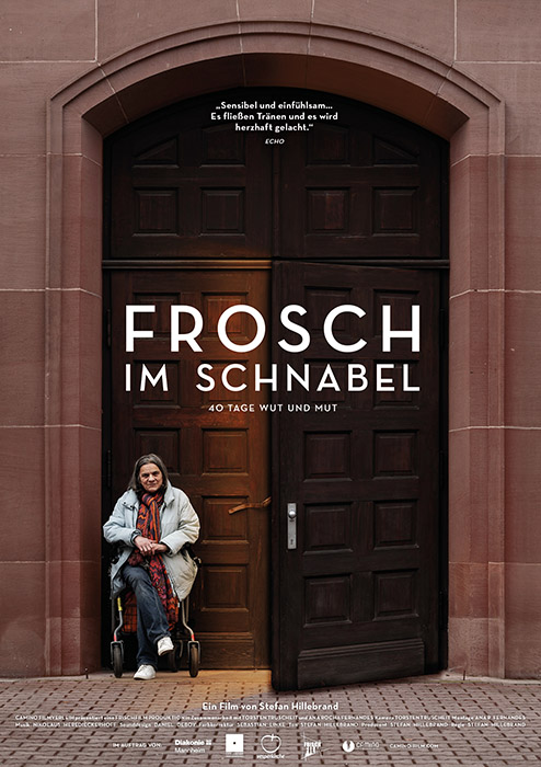 Plakat zum Film: Frosch im Schnabel - 40 Tage Wut und Mut