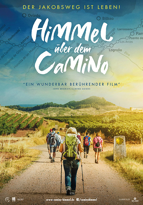 Plakat zum Film: Himmel über dem Camino - Der Jakobsweg ist Leben!