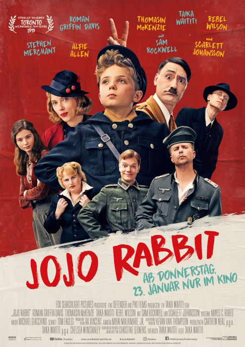 Plakat zum Film: Jojo Rabbit
