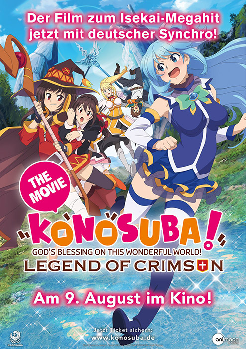 Plakat zum Film: Konosuba - Legend of Crimson