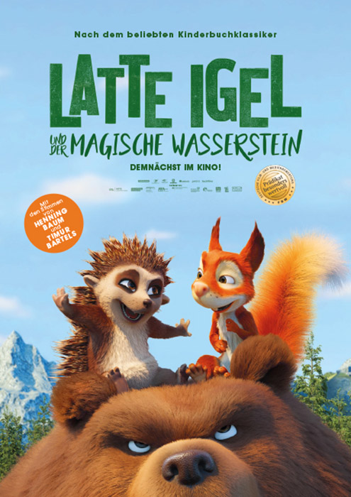 Plakat zum Film: Latte Igel und der magische Wasserstein