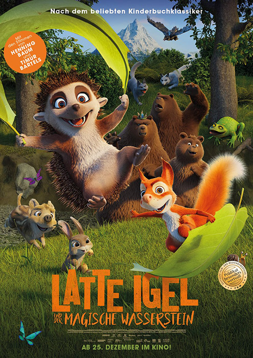 Plakat zum Film: Latte Igel und der magische Wasserstein