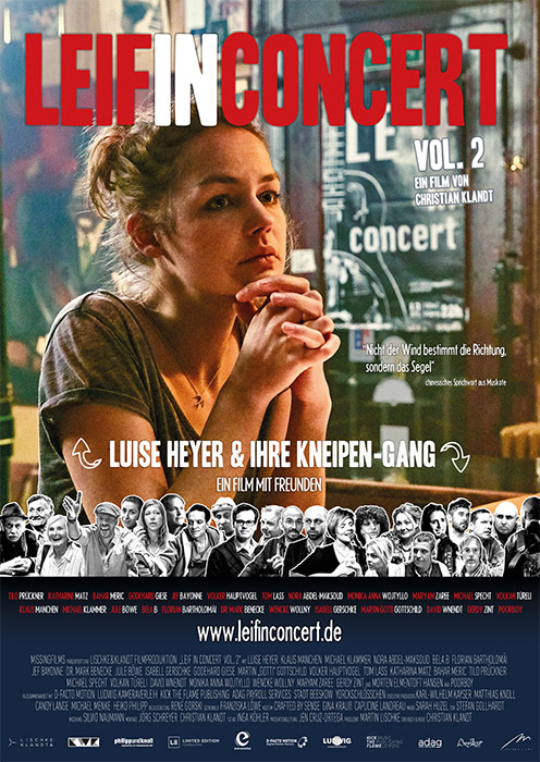 Plakat zum Film: Leif in Concert Vol. 2 - Luise Heyer & ihre Kneipen-Gang