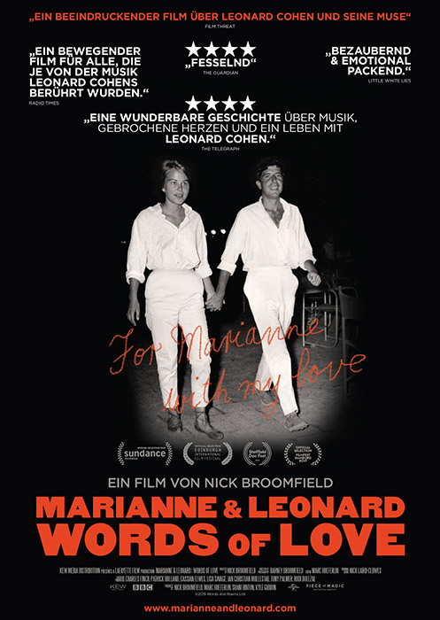 Plakat zum Film: Marianne & Leonard - Words of Love