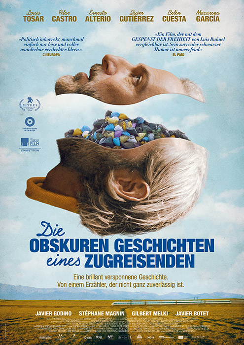 Plakat zum Film: obskuren Geschichten eines Zugreisenden, Die