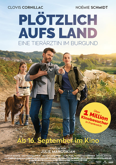 Plakat zum Film: Plötzlich aufs Land - Eine Tierärztin im Burgund