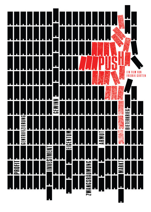 Plakat zum Film: Push - Für das Grundrecht auf Wohnen 