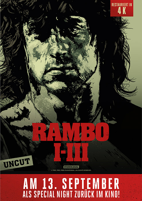 Plakat zum Film: Rambo I-III