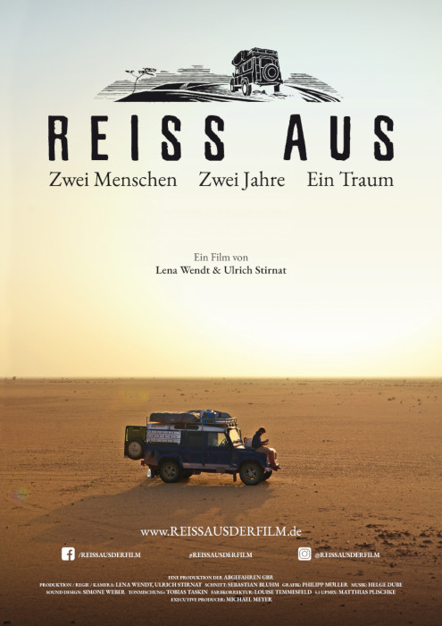 Plakat zum Film: Reiss aus - Zwei Menschen. Zwei Jahre. Ein Traum.