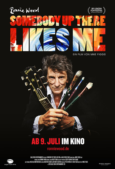 Plakat zum Film: Ronnie Wood: Somebody up there likes me