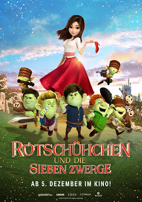 Plakat zum Film: Rotschühchen und die sieben Zwerge