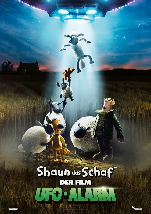 Plakat zum Film: Shaun das Schaf - Der Film: UFO-Alarm
