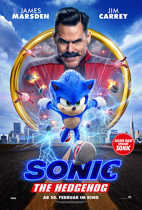 Plakat zum Film: Sonic the Hedgehog