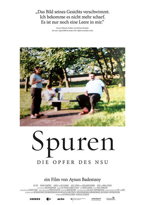 Plakat zum Film: Spuren - Die Opfer des NSU