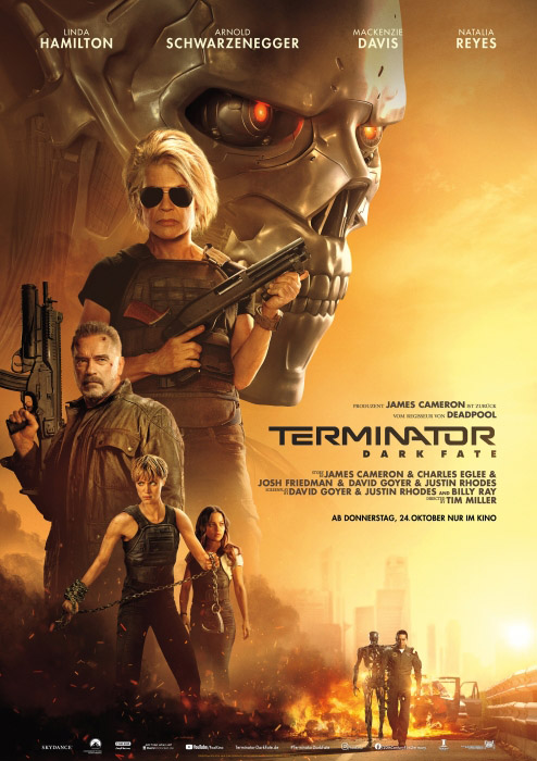 Plakat zum Film: Terminator: Dark Fate