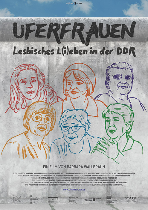 Plakat zum Film: Uferfrauen - Lesbisches L(i)eben in der DDR