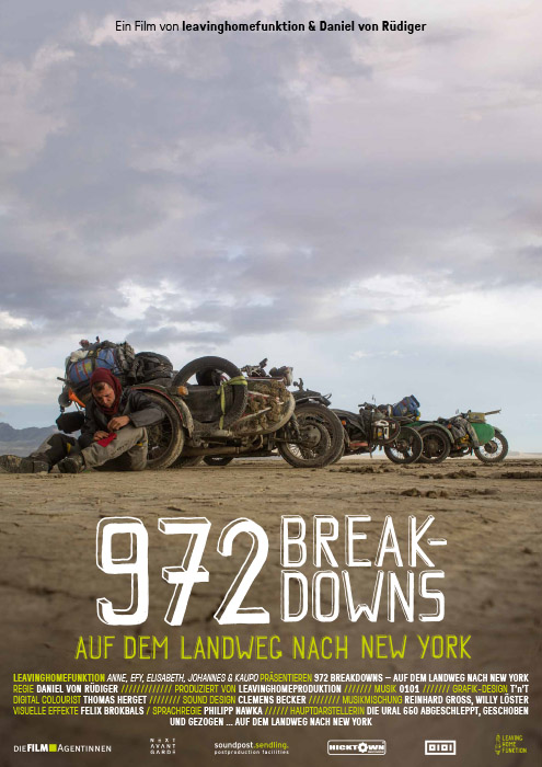 Plakat zum Film: 972 Breakdowns - Auf dem Landweg nach New York