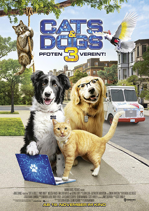 Plakat zum Film: Cats & Dogs 3 - Pfoten vereint!