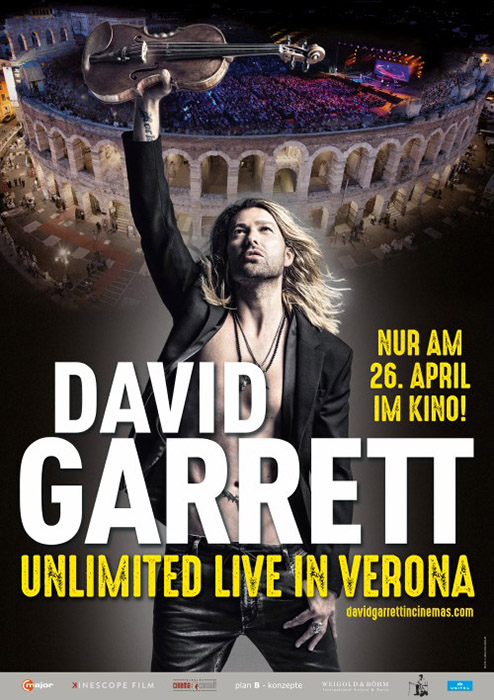 Plakat zum Film: David Garrett: Unlimited - Live in Verona