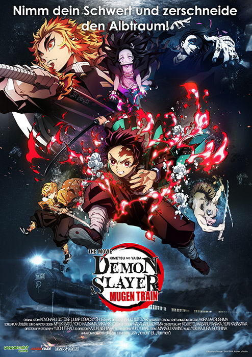 Plakat zum Film: Demon Slayer - Kimetsu No Yaiba - The Movie: Mugen Train
