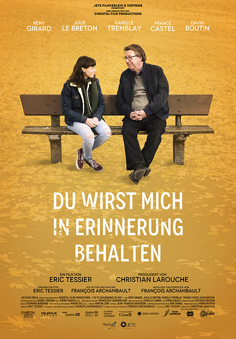 Plakat zum Film: Du wirst mich in Erinnerung behalten