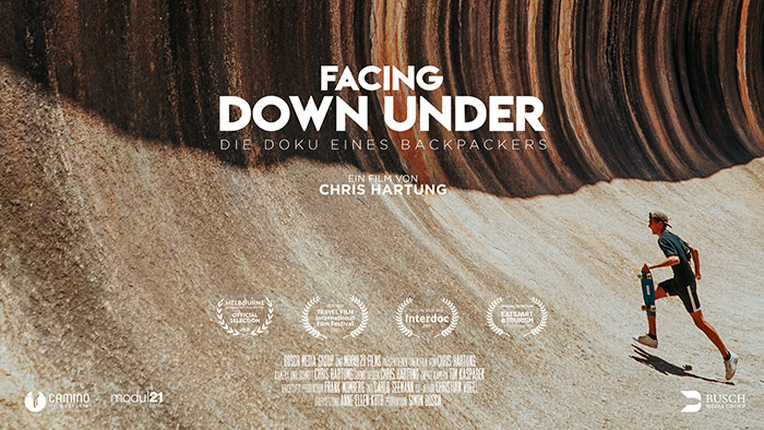 Plakat zum Film: Facing Down Under - Die Doku eines Backpackers