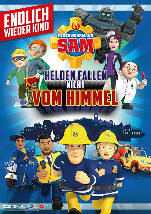 Plakat zum Film: Feuerwehrmann Sam - Helden fallen nicht vom Himmel
