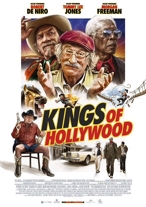 Plakat zum Film: Kings of Hollywood