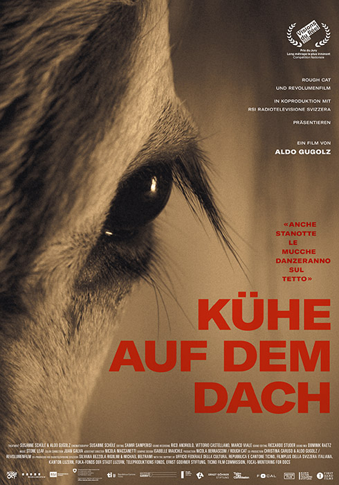 Plakat zum Film: Kühe auf dem Dach