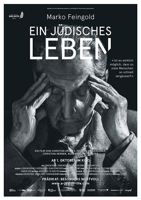 Plakat zum Film: Marko Feingold - Ein jüdisches Leben