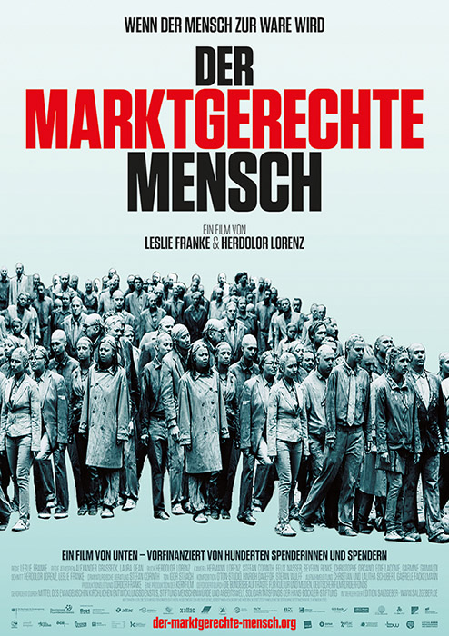 Plakat zum Film: marktgerechte Mensch, Der