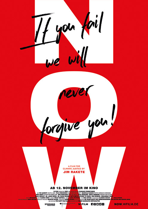 Plakat zum Film: Now - If you fail we will never forgive you!