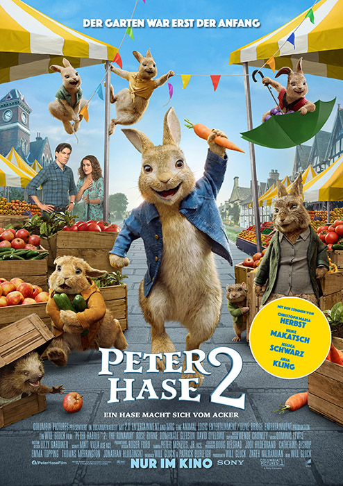 Plakat zum Film: Peter Hase 2 - Ein Hase macht sich vom Acker