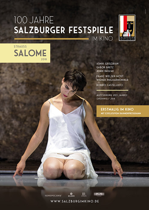 Plakat zum Film: 100 Jahre Salzburg Festspiele im Kino: Strauss Salome