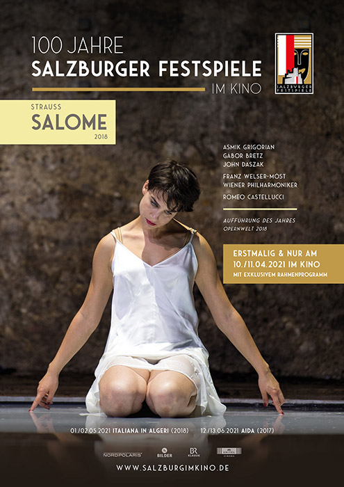 Plakat zum Film: 100 Jahre Salzburg Festspiele im Kino: Strauss Salome