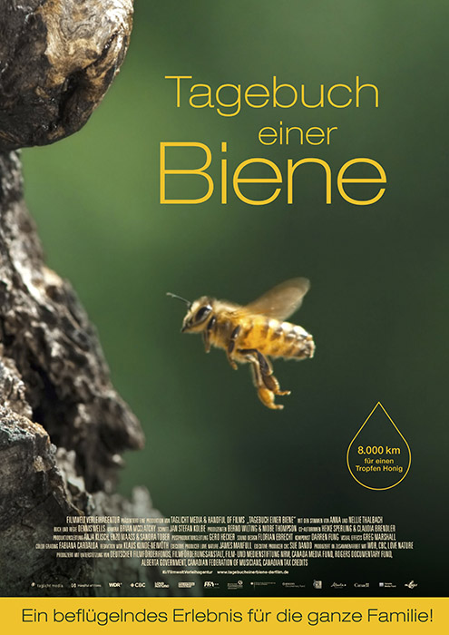 Plakat zum Film: Tagebuch einer Biene