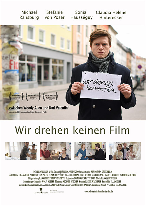 Plakat zum Film: Wir drehen keinen Film