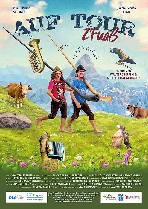 Plakat zum Film: Auf Tour - Z’Fuaß