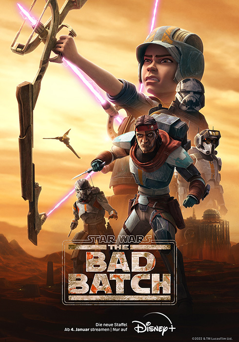 Plakat zum Film: Star Wars: The Bad Batch