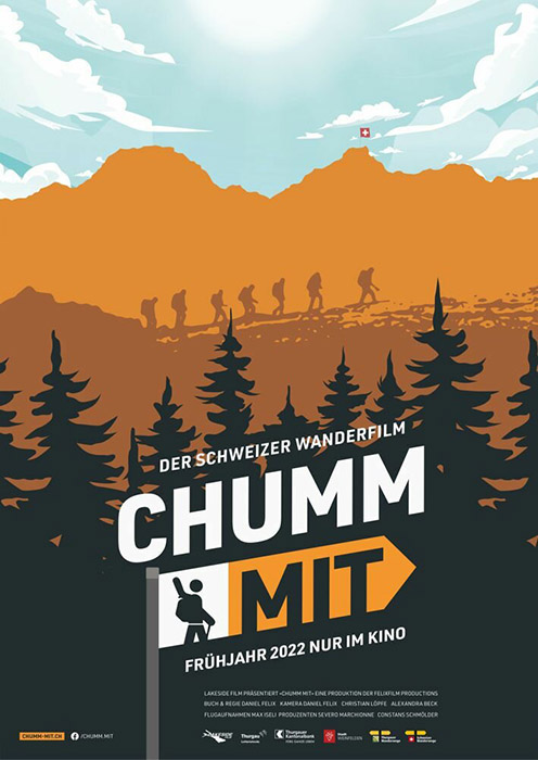 Plakat zum Film: Chumm mit - Der Schweizer Wanderfilm